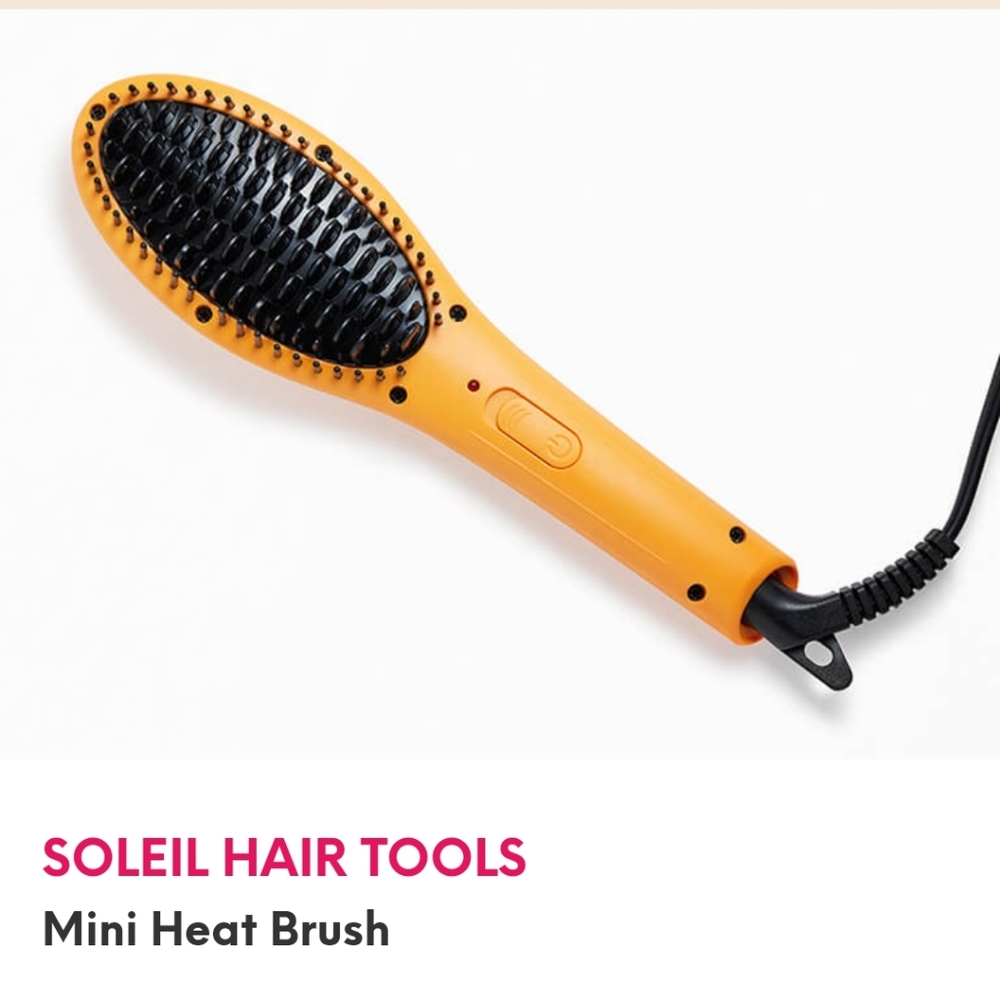 Soleil Hair Tools Mini Heat Brush